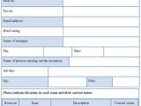 Hotel Housekeeping Linen Inventory Format and Hotel Inventory Checklist