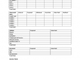 Household Budget Template Excel And Bill Grid Sheet