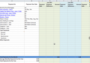 Household Budget Template Excel And Excel Customer Database Template