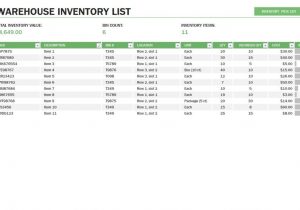 How to Maintain Store Inventory In Excel