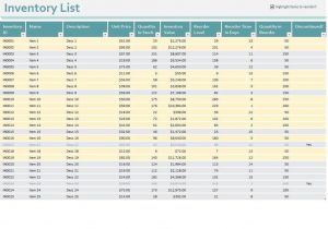 How to Make A Business Inventory Spreadsheet
