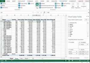 How to Make an Excel Spreadsheet for Payroll and Sample Excel Spreadsheet for Payroll