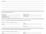 IT Incident Report Template And Security Incident Report Form