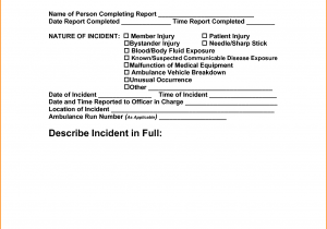 IT Security Incident Report Template And Information Security Incident Report Template Pdf