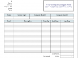 IT Services Invoice Template Free And Blank Invoice Template Free