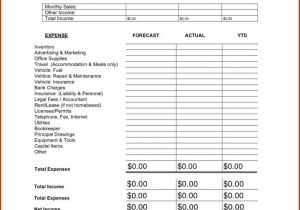 Income And Expense Statement Template And Projected Income And Expense Statement Template