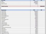 Income Statement And Balance Sheet Example Question And Small Business Spreadsheet For Income And Expenses