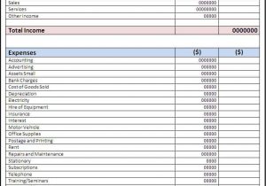 Income Statement And Balance Sheet Example Question And Small Business Spreadsheet For Income And Expenses