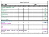 Independent Contractor Expense Template