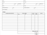 Independent Contractor Invoice Template Word And Contracting Invoice Template Free