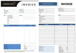 Independent Contractor Invoices Templates And Contractor Invoice Template Free Download