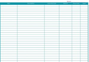 Inventory Control System Excel Spreadsheet