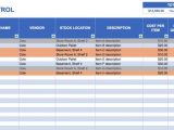 Inventory in Excel and Inventory Tracking Spreadsheet Template