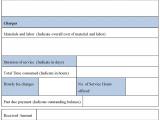 Invoice Format For Works Contract And Invoice Template Excel Contractor