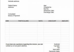 Invoice Format In Excel And Business Invoice Templates Free Download