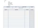 Invoice template excel and easy printable invoice