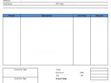 Invoice Template Excel And How To Make Invoice Template In Excel