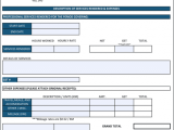 Invoice Template For Contract Work And Invoice Template For General Contractor