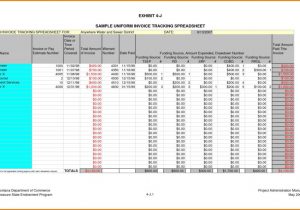 Invoice Tracker Software And Invoice Tracking Spreadsheet Template