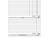 Labour Bill Format In Excel Free Download And Hvac Invoice Template