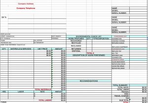 Lawn Service Invoice And Landscaping Invoice Sample