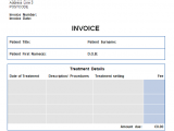 Medical Bill Receipt Format And Free Printable Medical Excuse Forms