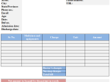 Medical Bill Statement Template And Medical Invoice Template Excel