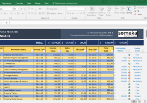 Microsoft Excel Bill Tracker Template And Bill Payment Tracker Template