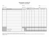 Monthly Expense Report Template And Sales Expense Report Template
