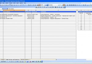 Monthly Expense Report Template Excel And Expense Report Template Canada