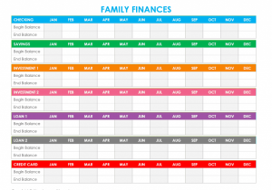 Monthly expenses financial worksheet and home monthly expense sheet