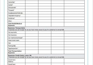 Monthly Expenses Sheet Template And Business Expenses Spreadsheet Template Free