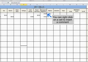 Monthly Expenses Spreadsheet Template Excel And Monthly Budget Worksheet Template Excel