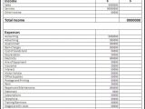 Monthly Income Statement Template And Free Accounting Spreadsheet Templates For Small Business