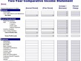 Monthly Profit And Loss Template And Expense Sheet For Small Business