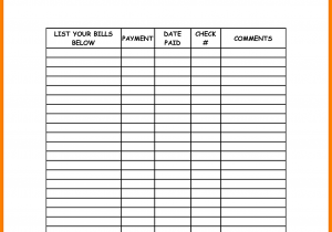 New York Bill Of Costs Template And Bill Of Materials Sample