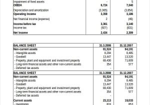 Non Profit Financial Statement Template Free And Non Profit Balance Sheet Template