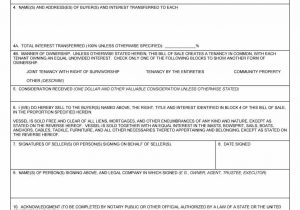 Notarized Bill Of Sale Template For Car And Bill Of Sale Example