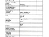 Office Inventory Checklist Template