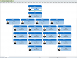 Organizational Chart Template Powerpoint And Microsoft Project Organization Chart