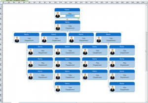 Organizational Chart Template Powerpoint And Microsoft Project Organization Chart