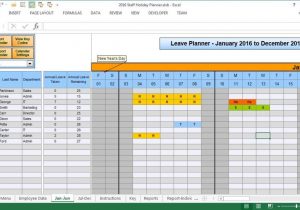 Paid Time Off Excel Spreadsheet and Excel Spreadsheet to Track Hours