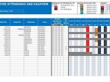 Paid Time Off Tracking Excel Spreadsheet and Paid Time Off Spreadsheet Template