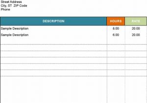 Painting Invoice Sample And Painting Invoice Template Excel