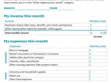 Personal Budget Worksheet Free Download And Simple Budget Template