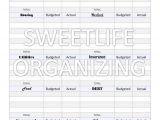 Personal Finance Budget Spreadsheet and Personal Financial Budget Excel Worksheet