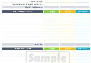 Personal Financial Budget Spreadsheet and Financial Peace Budget Spreadsheet