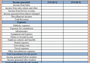 Personal Financial Statement Form Excel And Personal Financial Statement Form Chase Bank