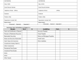 Personal Financial Statement Template Word And Personal Monthly Financial Report Template