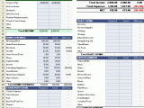 Personal Monthly Budget Spreadsheet Template Excel And Blank Monthly Bill Payment Worksheet
